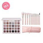 Megapalette and Brush Roll Bundle
